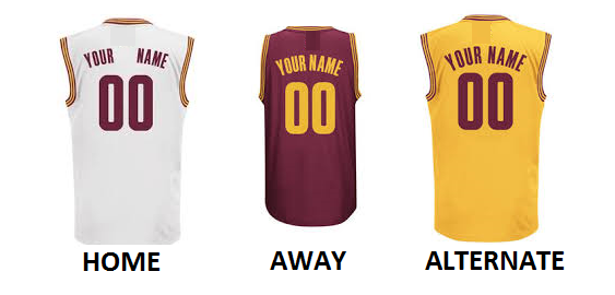 (image for) CLEVELAND PRO BASKETBALL Number Kit - Click Image to Close
